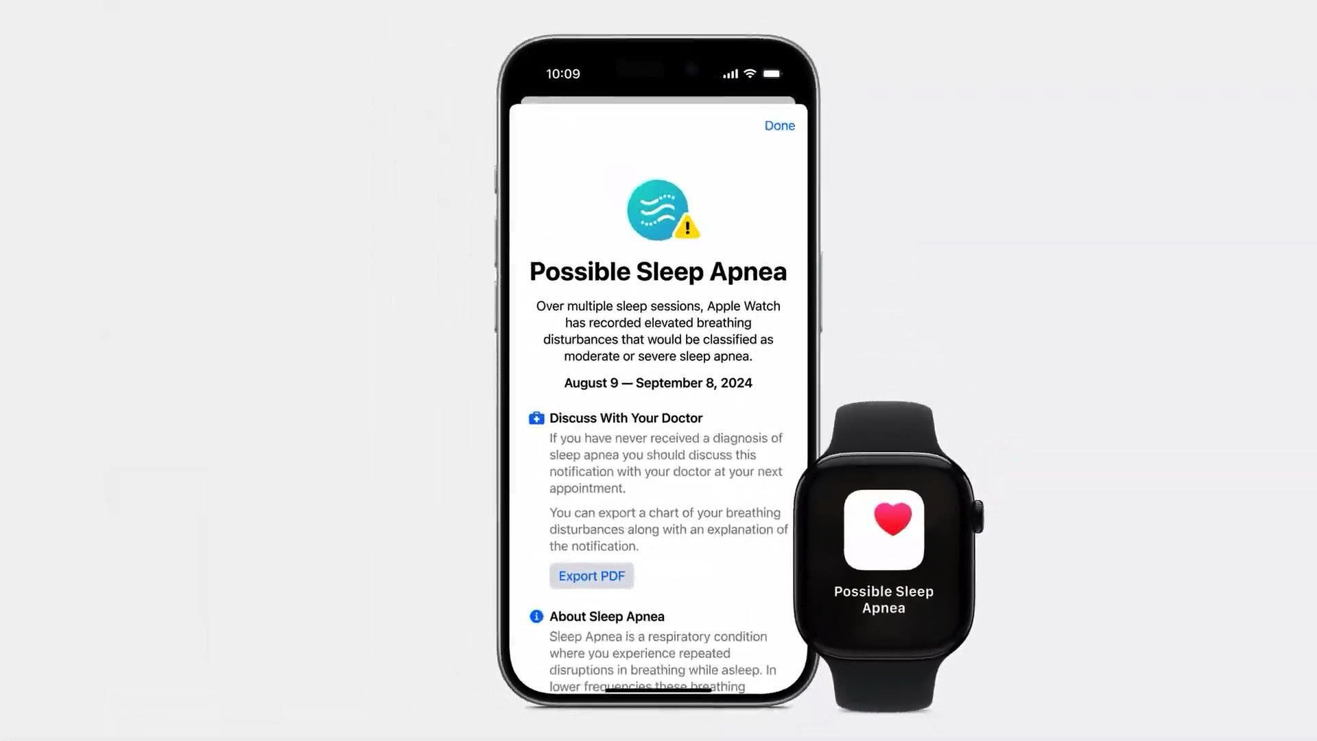 Appli apple shops watch sommeil