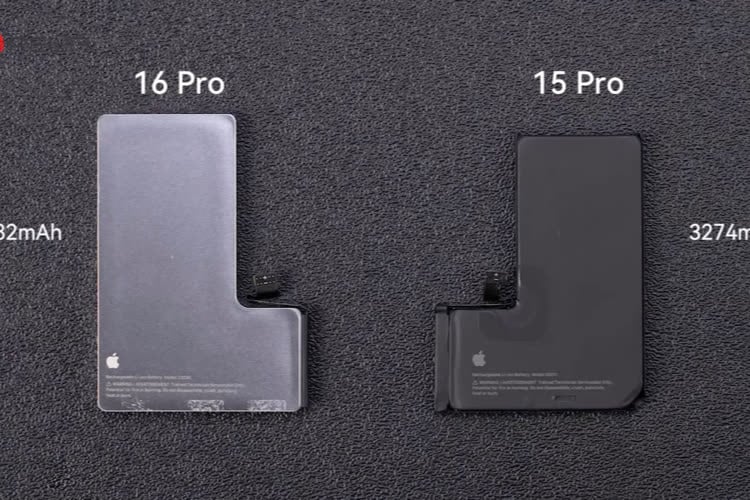 Premier démontage de l’iPhone 16 Pro, la batterie enveloppée de métal est bien là