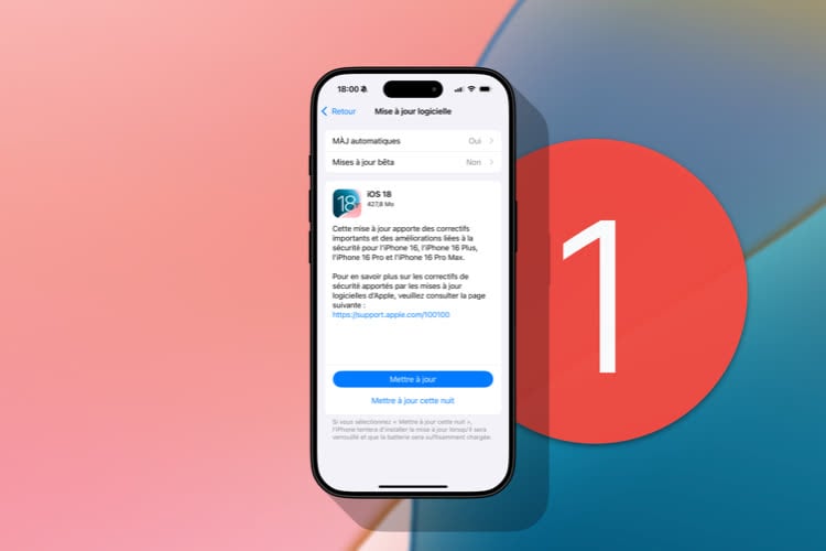 iOS 18.3.2 aurait un bug avec les notifications push de Mail