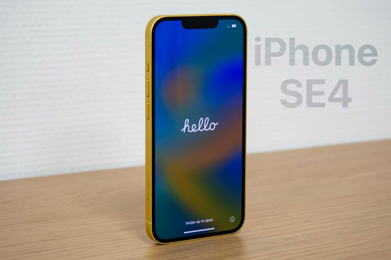 L’iPhone SE 4 devrait ressembler comme deux gouttes d’eau à un iPhone 14. Image iGeneration.