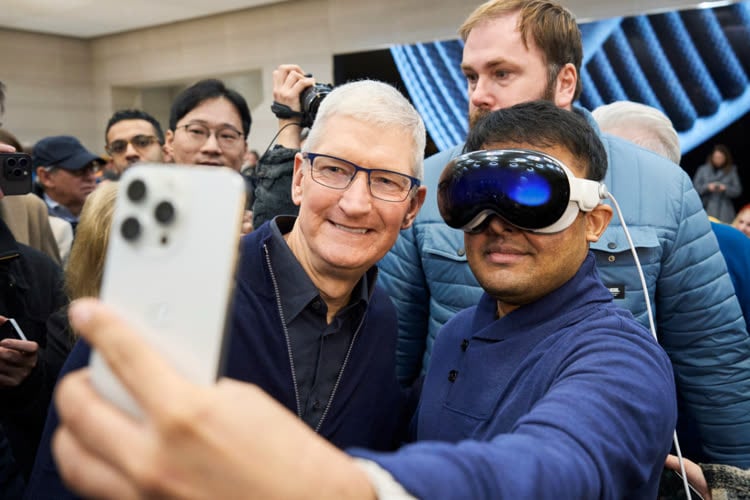 Tim Cook aimerait vendre plus de Vision Pro, mais « ce n’est pas un produit de masse »