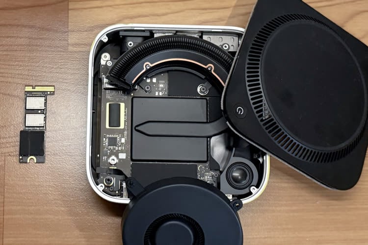 Comme le Mac Studio, le Mac mini M4 dispose d