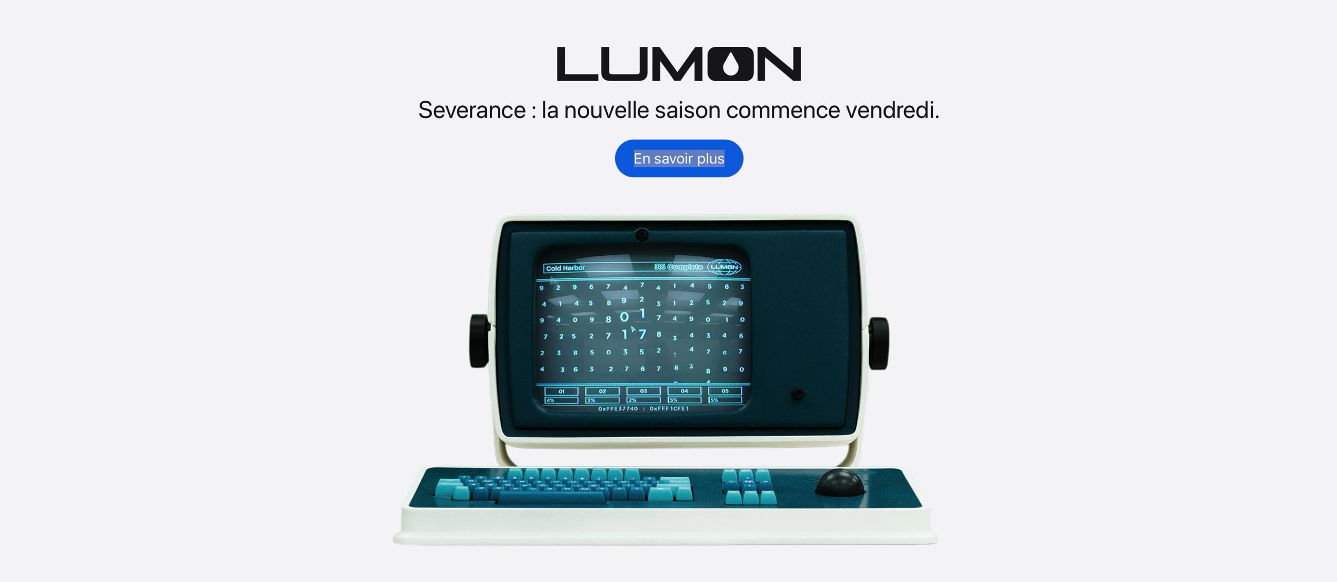 Apple présente un ordinateur vintage de sa filiale Lumon sur sa page d ...