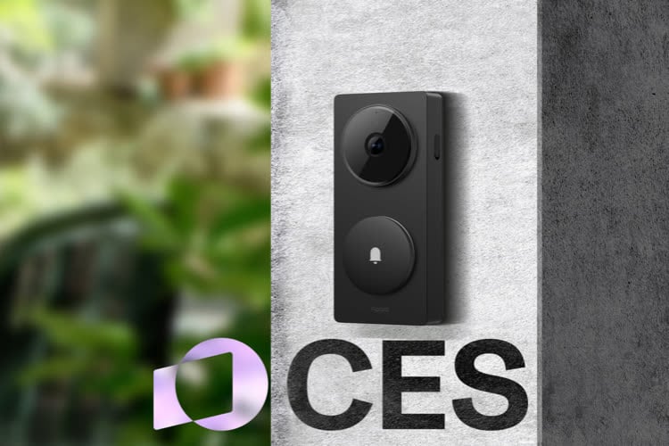 CES 2025 : Aqara présente une nouvelle version de sa sonnette vidéo et plusieurs accessoires Matter