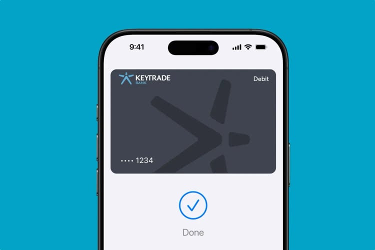 En Belgique, Keytrade Bank se met enfin à Apple Pay