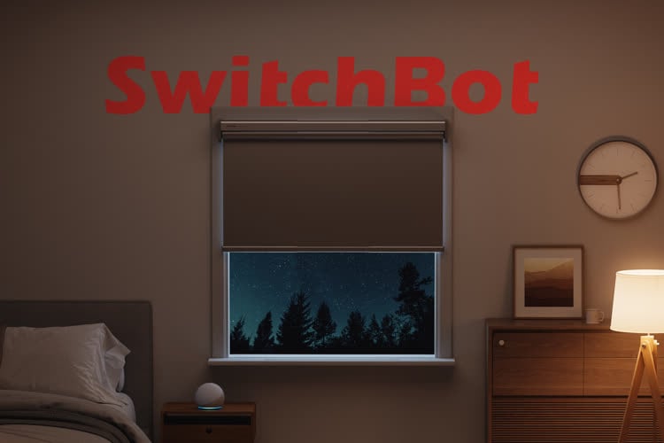 SwitchBot propose un store connecté à Matter qui s’ajuste en largeur