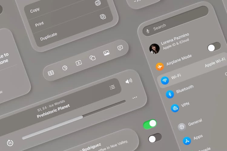 iOS 19 et macOS 16 auraient une toute nouvelle interface inspirée de visionOS