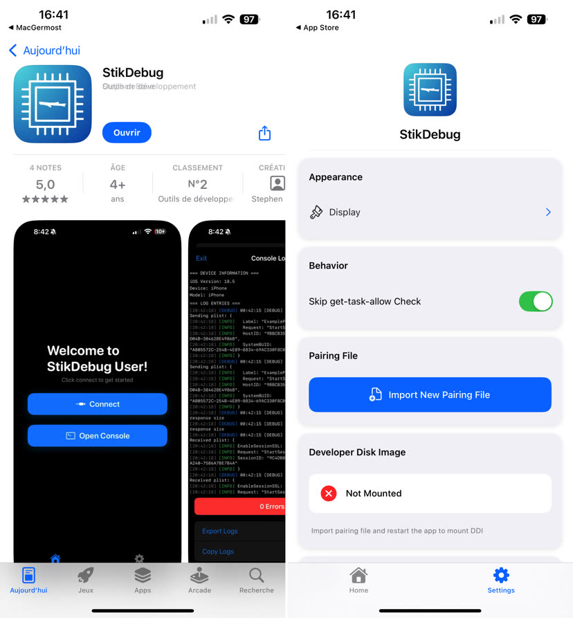 L’utilitaire pour activer JIT StikDebug est désormais disponible sur l ...