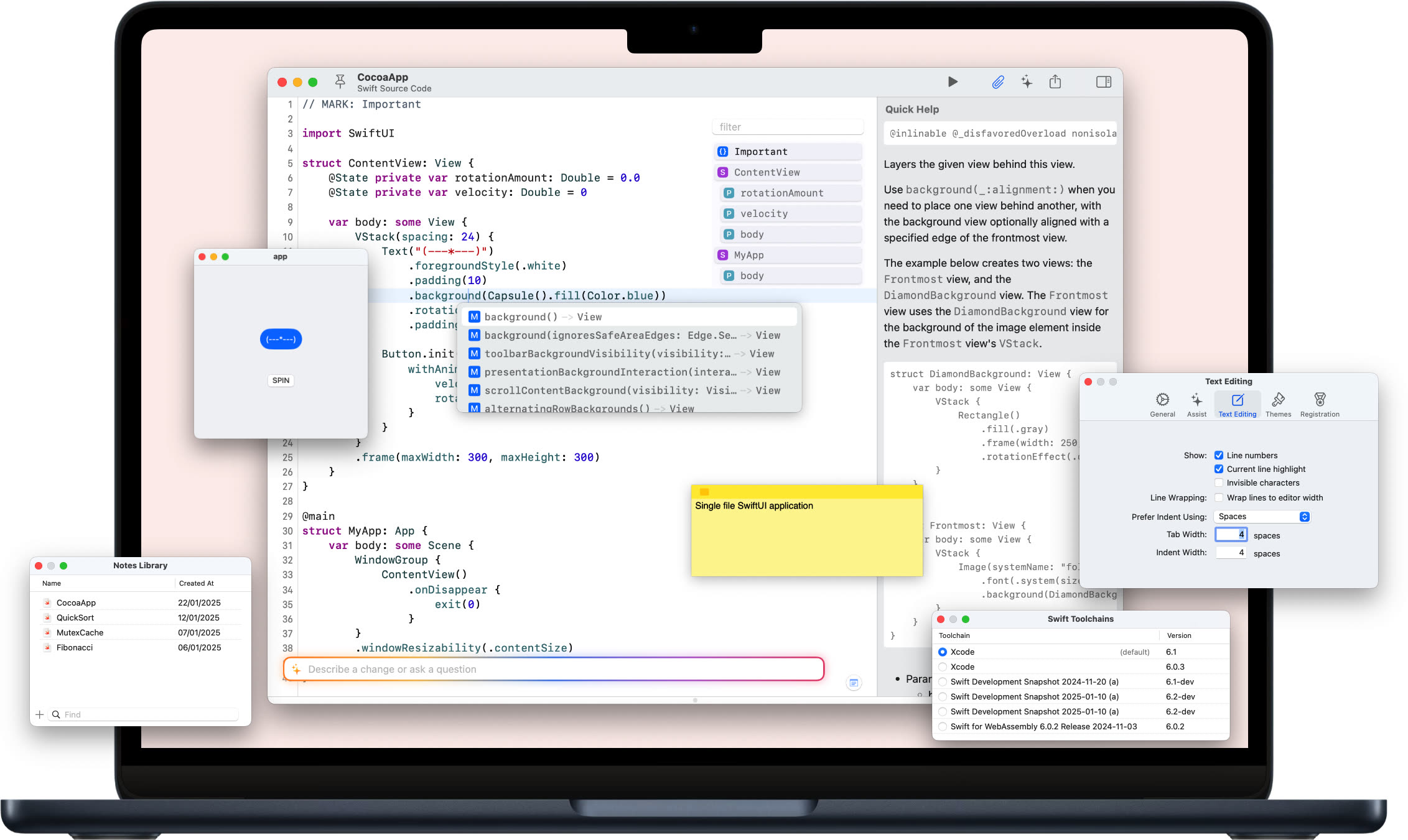 Notepad.exe, un éditeur de code léger pensé pour Swift - MacGeneration