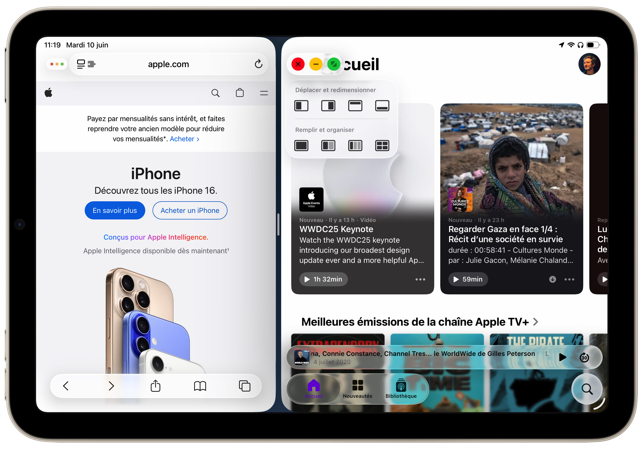 iPadOS 26 signe la fin de Split View et Slide Over au profit d’un ...
