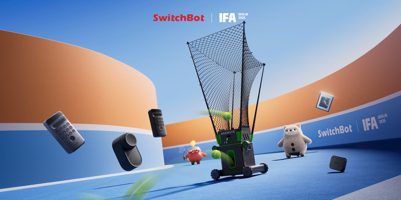 SwitchBot à l’IFA 2025 : ça part dans tous les sens ? Image SwitchBot.