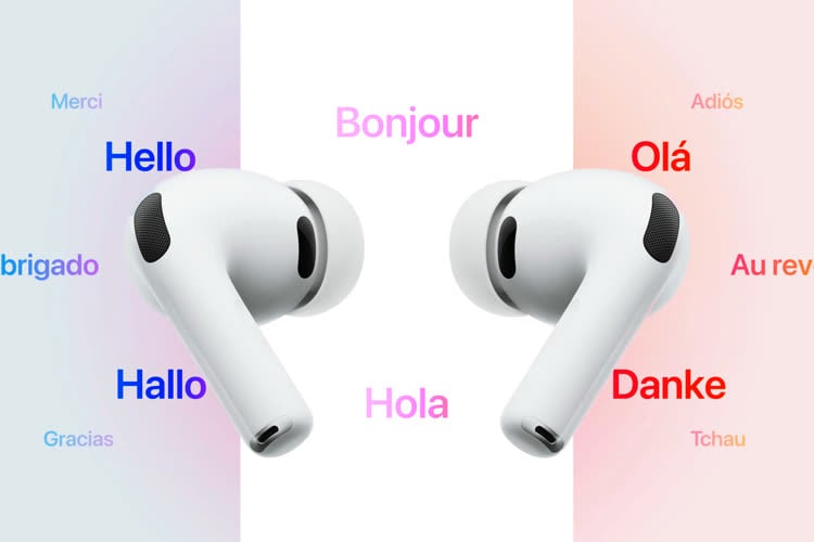 Les AirPods pourront traduire le français en direct, mais ils ne le feront pas en France 🆕