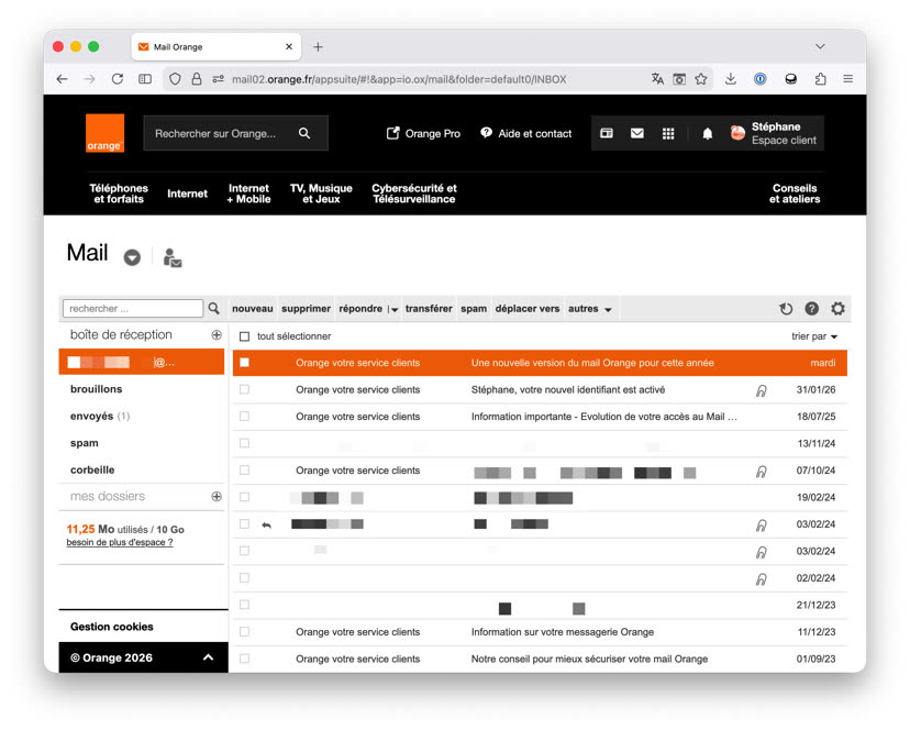 Orange va bientôt moderniser son webmail - MacGeneration
