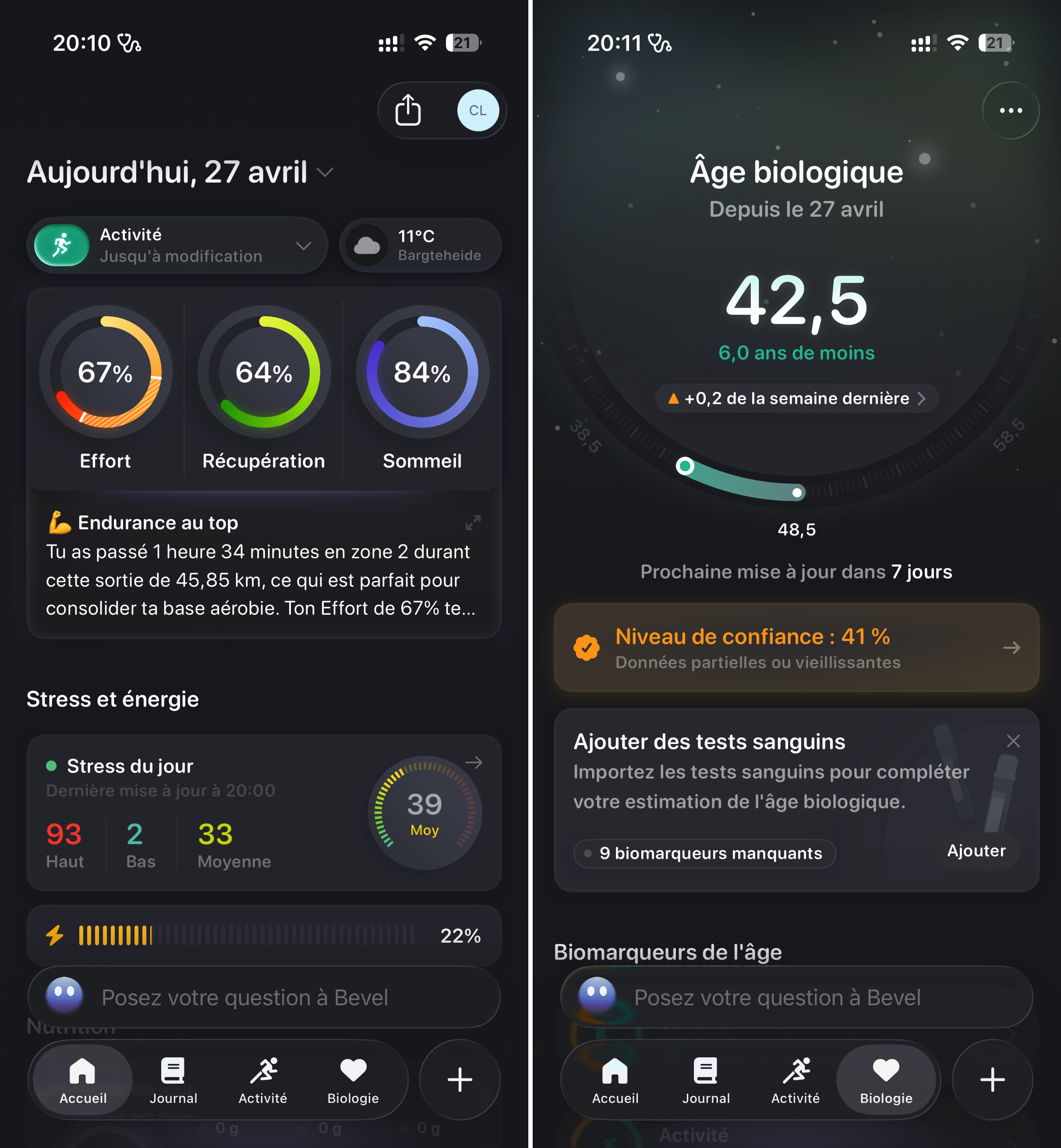 Bevel 3.0 l’âge de raison (et l’âge biologique) pour l’app qui — free download