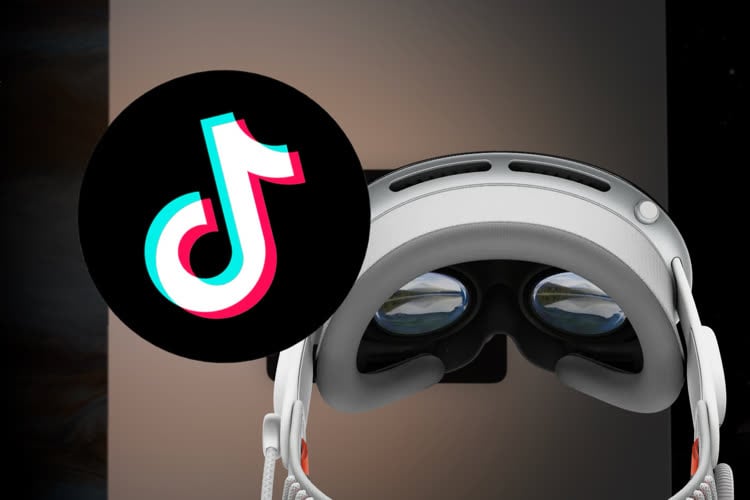 L’application TikTok pour Vision Pro ne fonctionne déjà plus ...