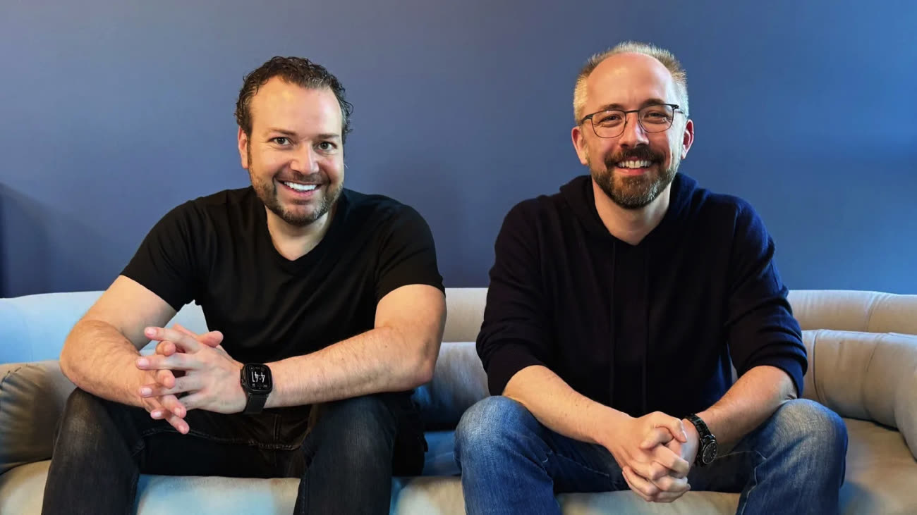 Ashraf Alkarmi et Drew Houston - image : Dropbox
