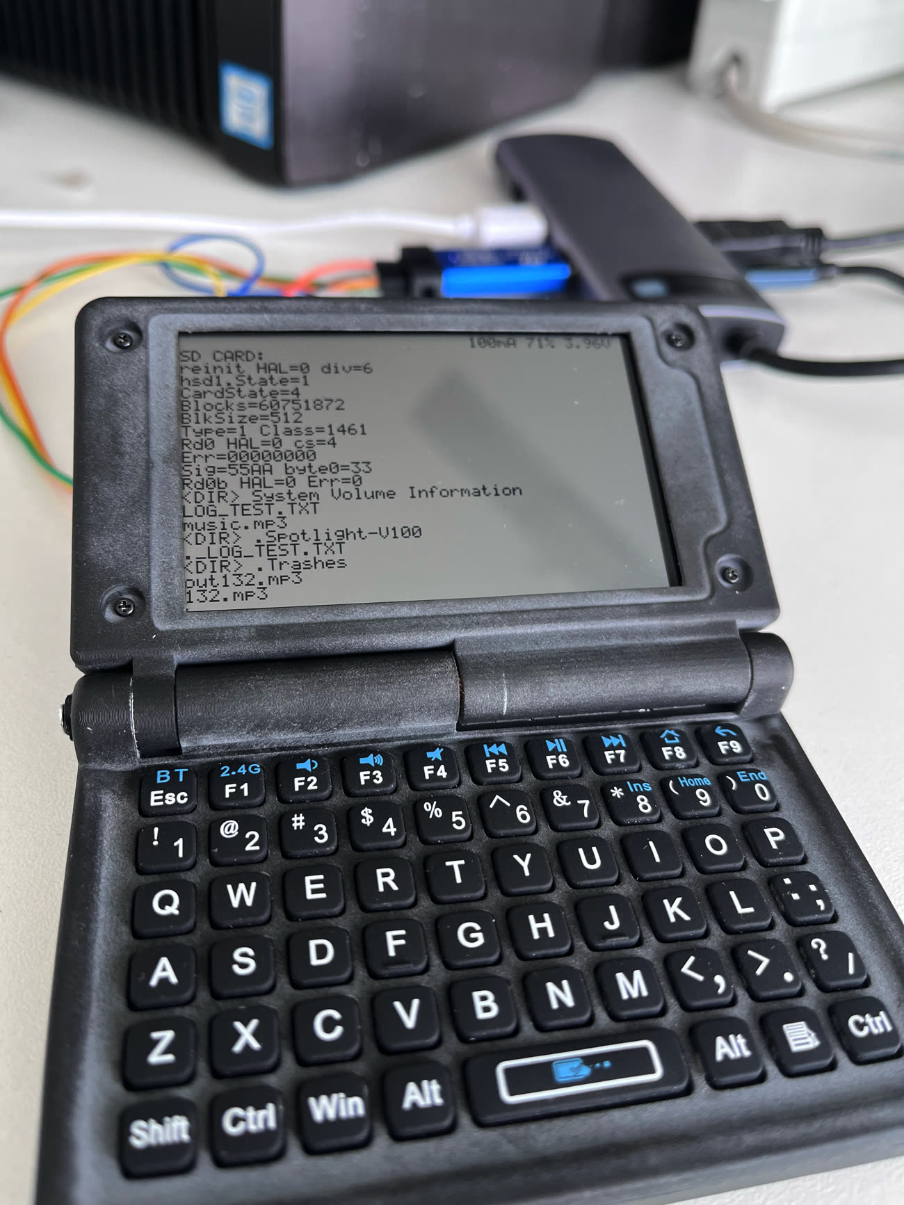 Un des premiers prototypes