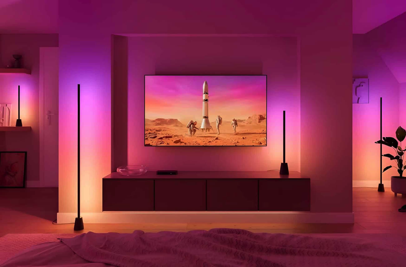 Les deux nouvelles lampes. Image Hue Blog.