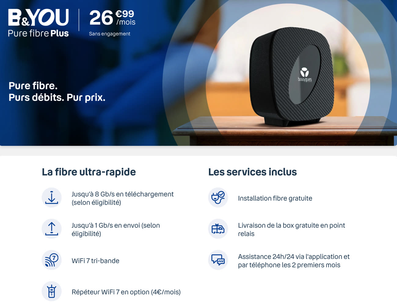 Capture site Bouygues Telecom, image MacGeneration.