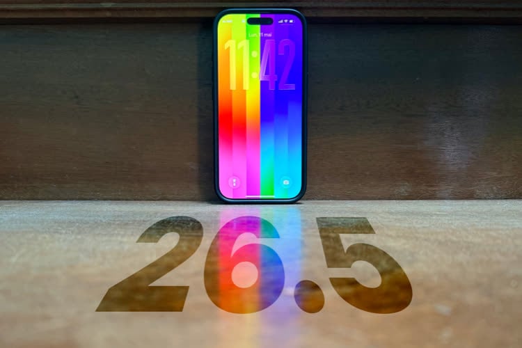 iOS 26.5 et son nouveau fond d’écran sont disponibles en version finale