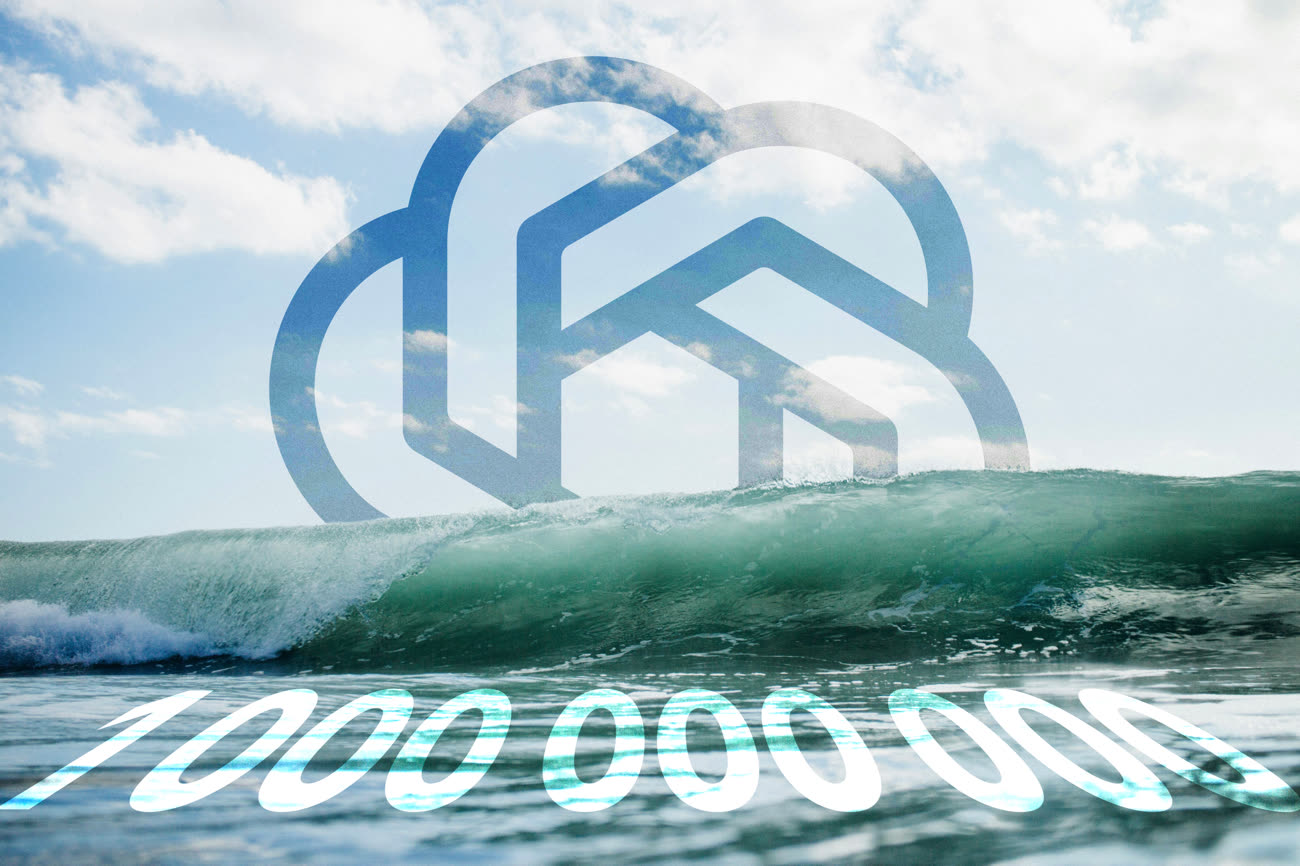 La vague de ChatGPT, littéralement. Image MacGeneration, photo de base Tim Marshall sur Unsplash.