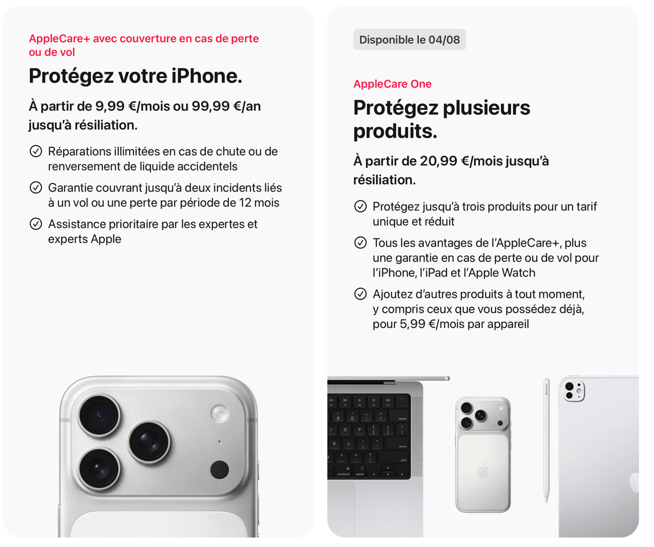 Capture site Apple, image MacGeneration.