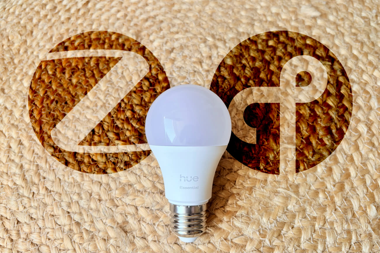 Cette ampoule Hue Essential pourra bientôt fonctionner simultanément en Thread et en Zigbee. Image iGeneration.